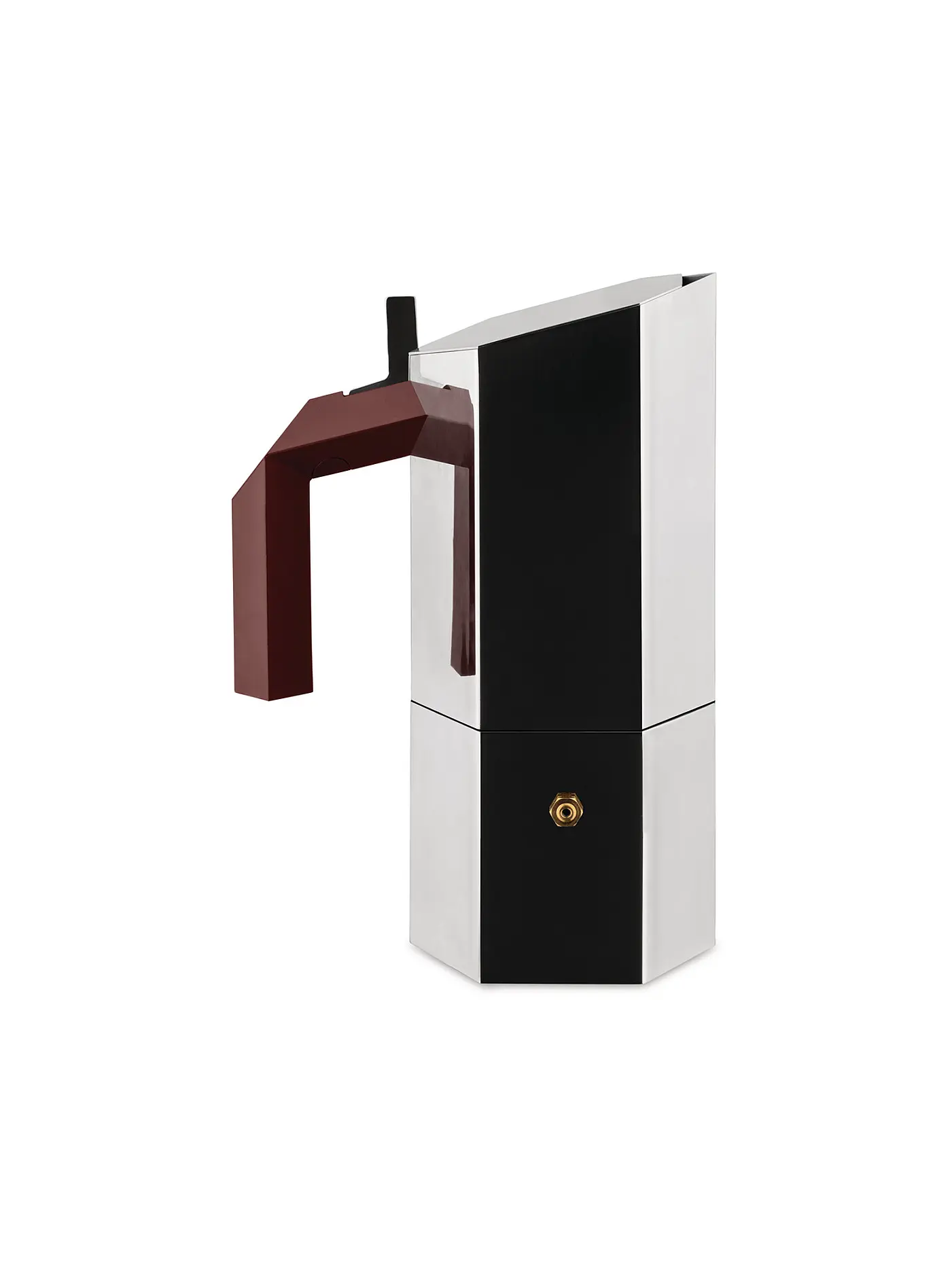 ALESSI | Espressokocher MENHIR 6 Tassen Edelstahl | 